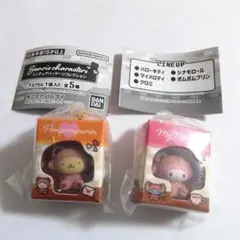 ①マイメロディ　ポムポムプリン　サンリオミニチュアパッケージコレクション