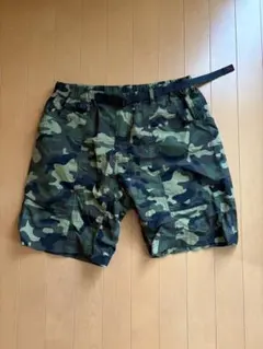 【Gramicci】shell gear shorts camo