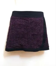 アプワイザーリッシェ ミニスカート ラップスカート 巻きスカート 台形スカート