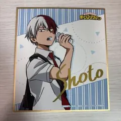 僕のヒーローアカデミア ヒロアカ ミニ色紙 轟焦凍 - メルカリ