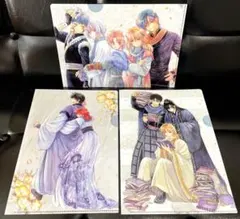 暁のヨナ　A 5サイズクリアファイル　3点セット　非売品　花とゆめ