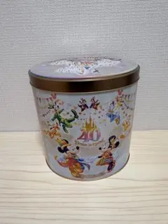 ディズニー　40周年　クッキー缶