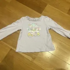 any FAM 長袖カットソー すみっこぐらし110サイズ 薄紫