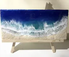 リバーシブル海アート　その日の気分で変えられる穏やかな波と荒波　24㎝12㎝8m