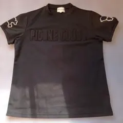 PICONE CLUB 半袖Tシャツ ブラック ロゴ刺繍のサムネイル
