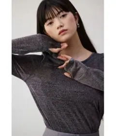 AZUL BY MOUSSY❤︎シアータイトカットソー