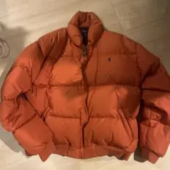Ralph Lauren オレンジ ダウン　ダウンジャンバー　短丈　ラルフのサムネイル