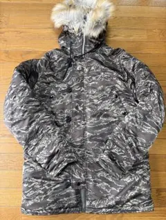 ALPHA INDUSTRIES N-3B ジャケット 迷彩 L