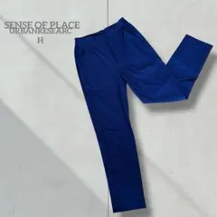 【アーバンリサーチ】レディース ストレッチパンツ ネイビー ウエストゴム ボトム