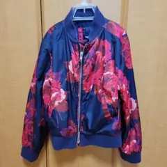 GapKids フラワープリント ボンバージャケット 120