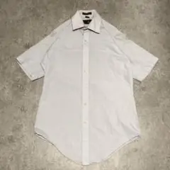 Ketch 半袖シャツ ボタンダウン ポケット グレー S 無地 ソリッド