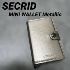 ほぼ未使用品⭐︎SECRID MINI WALLET Metallic⭐︎のサムネイル