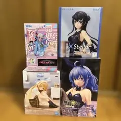 ロキシー　超絶最かわてんしちゃん　桜島麻衣　椎名真昼　フィギュア　４点