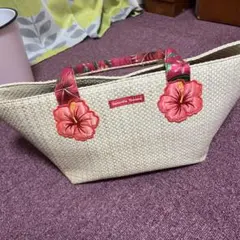 Samantha Thavasa ハイビスカス かごバッグのサムネイル