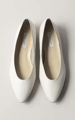 ODETTE E ODILE ポインテッド フラット パンプス 22cm