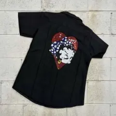 90s メキシコ製 「Betty Boop」Custom Work Shirtのサムネイル