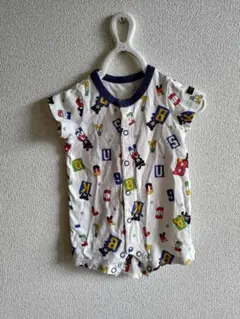 【ミキハウス】miki house ダブルビー半袖ロンパース70