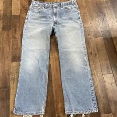 ビンテージ levis 517 90s madeinusa ダメージデニム - メルカリ