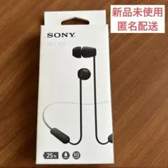 SONY WI-C100ワイヤレスステレオヘッドセット　Black