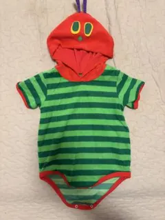 80cmはらぺこあおむしロンパース