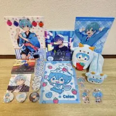 すとぷり ころん クリアファイル ペンケース ぬいぐるみ 缶バッジ アクキー