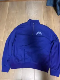 GAP ハーフジップ トレーナー ブルー