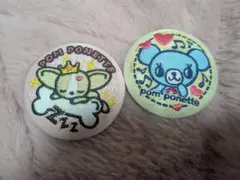 ナルミヤキャラクターズ 刺繍缶バッジ ポンポネット