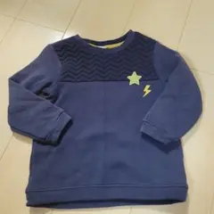 韓国服　CURLY SUE ネイビー トレーナー