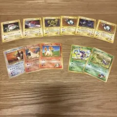 【旧裏まとめ売り】マチス・カツラ・キョウのポケモンセット｜当時物