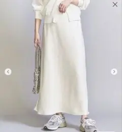 BEAUTY&YOUTH ポリエステル マーメイドフレアスカート XS