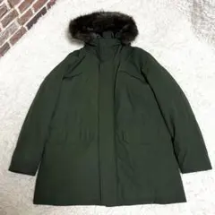 ✨UNIQLO✨ウルトラウォーム　ハイブリッドダウンコート XL メンズ　カーキ
