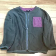 グリーンレーベルリラクシング　キッズ　アウター　フリース　緑　100〜115