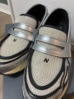 New Balance 1906Lシルバー/ブラック スニーカー