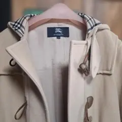 お値下げ❗️バーバリー女の子用140コート ブルー（青）系 Burberry(バーバリー) キッズアウター(ベビー・キッズ