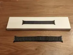 Apple Watch 45mm ミッドナイトレザーリンク M/L