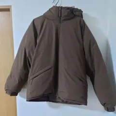 GU　ウォームパデッドパーカ　ブラウン　М