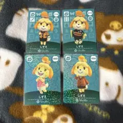 あつまれどうぶつの森 amiiboカード しずえ 4枚 SP