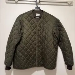 オリーブグリーン キルティングジャケット