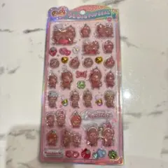 五*月様 モンチッチ　うるちゅるポップシール　カミオジャパン　クラックス　ピンク