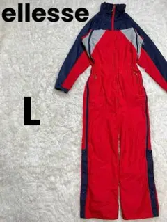 超人気◎】ellesse スキーウェア 上下セット 中綿 チェック柄 美品