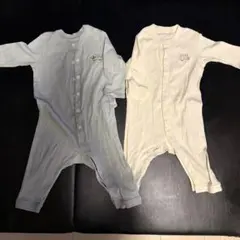 ロンパース・カバーオール 2点セット ユニクロ 80 70サイズ