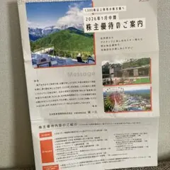 【日本駐車場開発】株主優待1000株 1冊 NPD