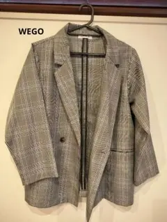 WEGO チェック柄 テーラードジャケット Sのサムネイル