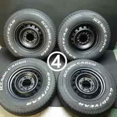 ④ トヨタ純正 冬 195/80Ｒ15 LT 200系 ハイエース バンのサムネイル