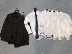ユニクロ　はるやま　スーツ　ノーアイロン　ネクタイ　Yシャツ