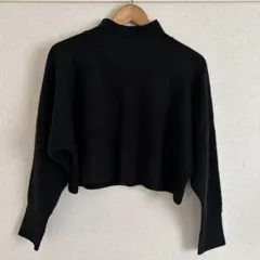 UNFILO ニット　ブラック　黒