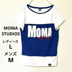 MOMA STUDIOS Tシャツ L ダンスウェア センターロゴ レディースのサムネイル