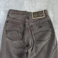 C117 ARMANI JEANS ハイウエスト キャロットデニム 27 伊製のサムネイル