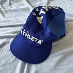✨アスレタ！キッズ帽子！子供帽！タイムセール！✨ATHLETA キャップ ブルーのサムネイル