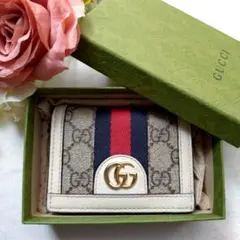 2026年最新】gucci グッチ gg マーモント 2つ折り財布 財布の人気